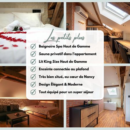 Evasion Chic, Spa Et Sauna Sous Les Toits Nancy Luaran gambar