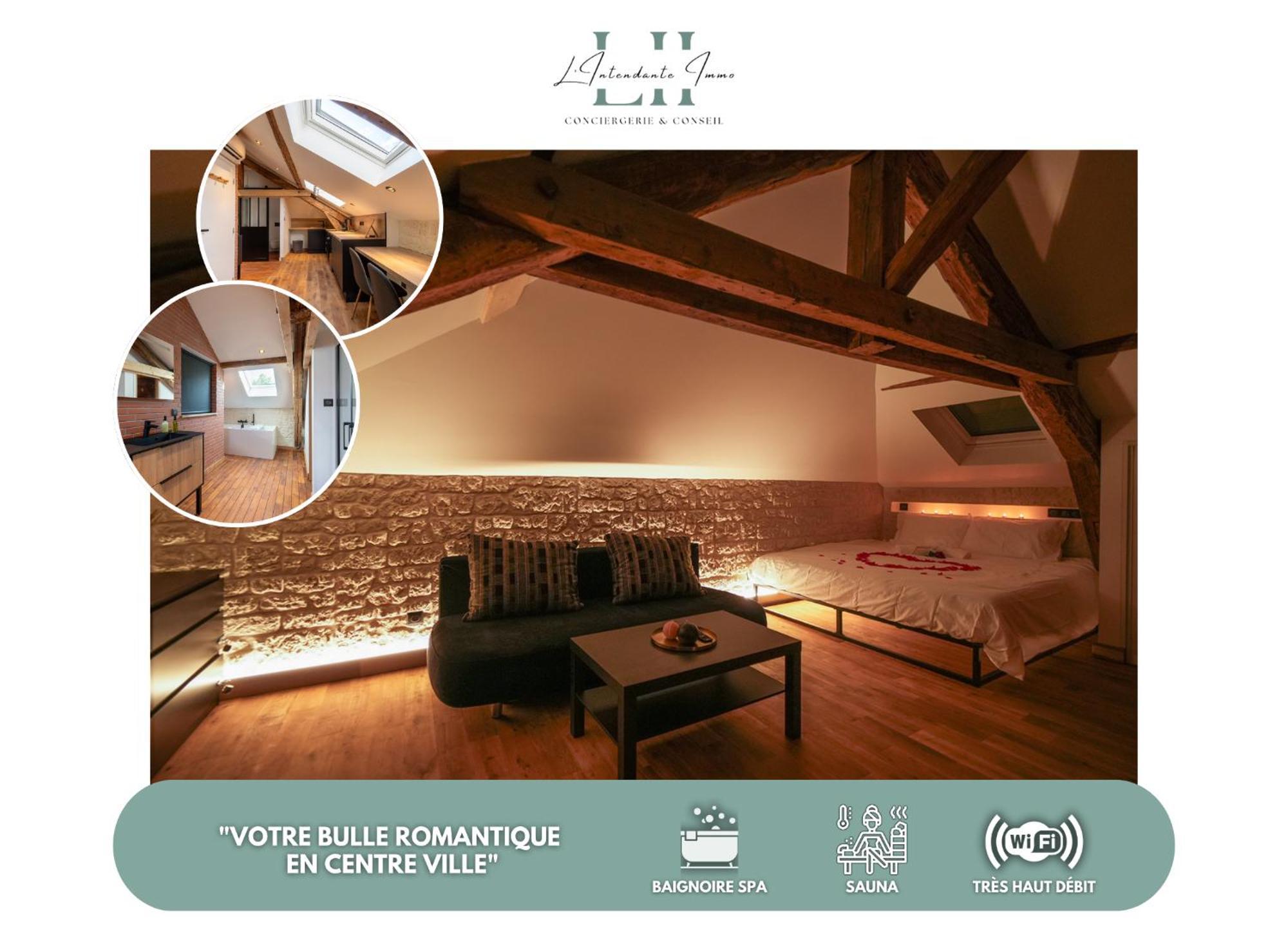 Evasion Chic, Spa Et Sauna Sous Les Toits Nancy Luaran gambar
